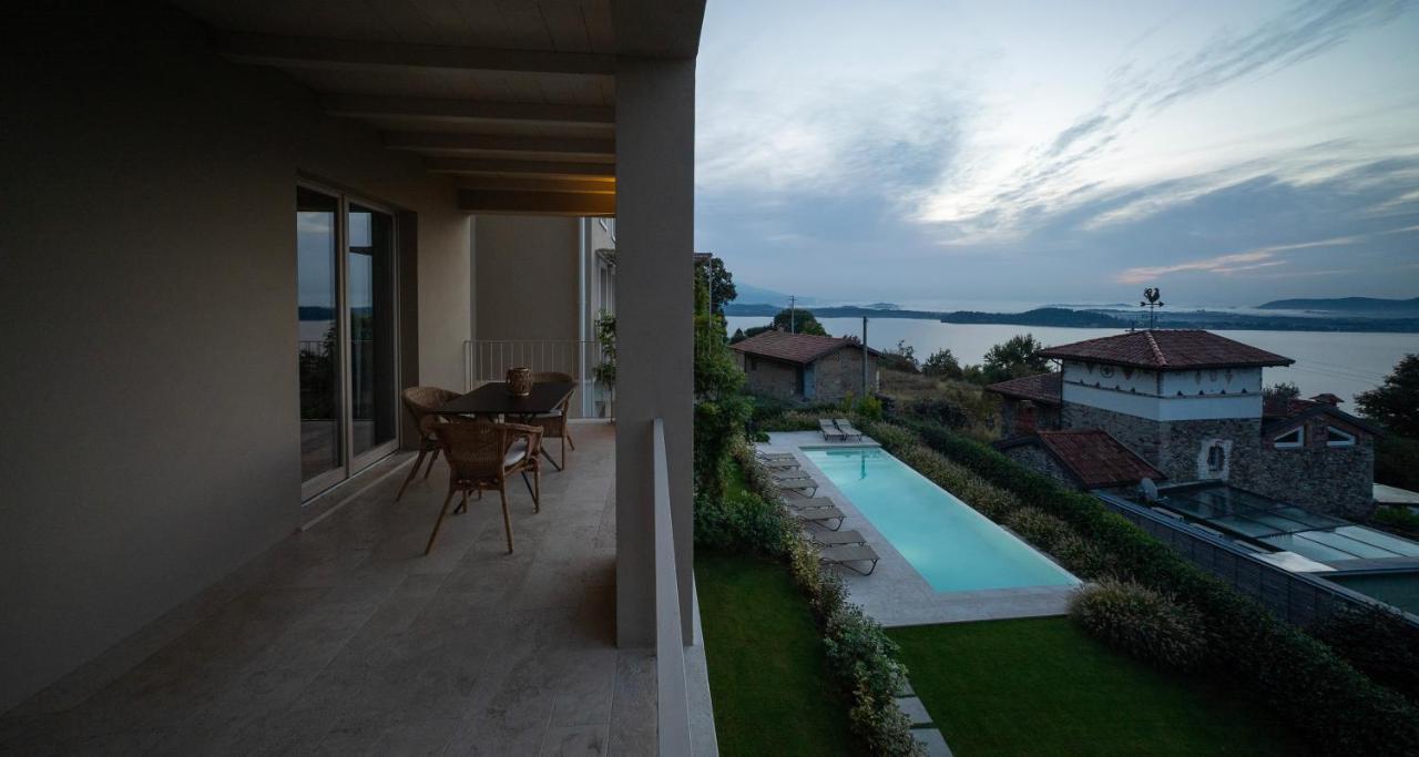 Ferienwohnung La Mascarana Lesa Exterior foto